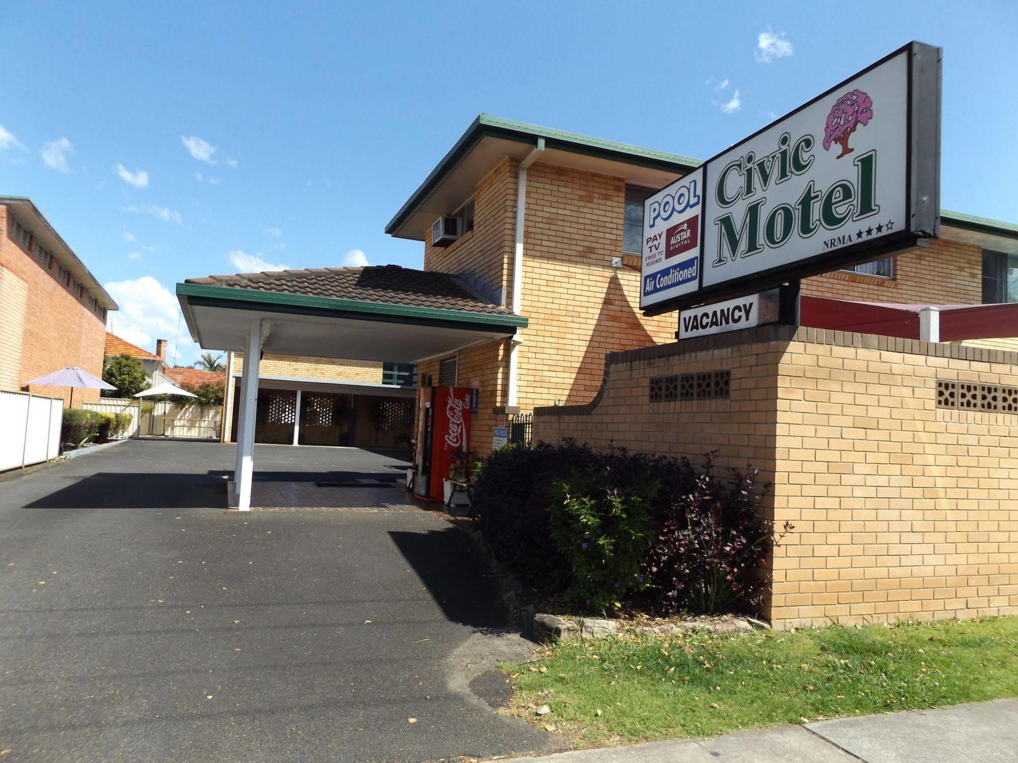 Civic Motel Grafton Eksteriør bilde